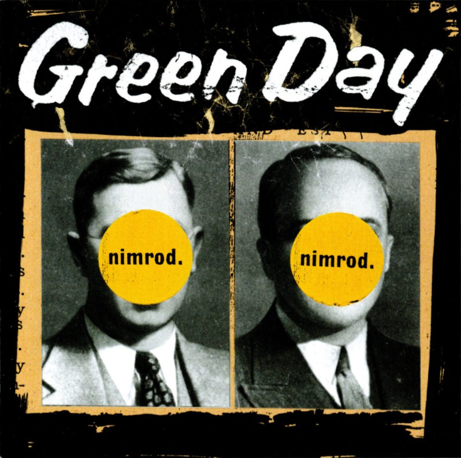 nimrod by green day booklet front page